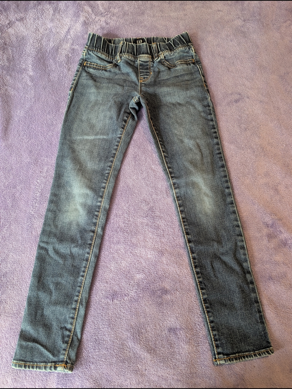 GAP Girls Stretch Dark Blue Skinny Jeans